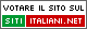 Vota il nostro sito